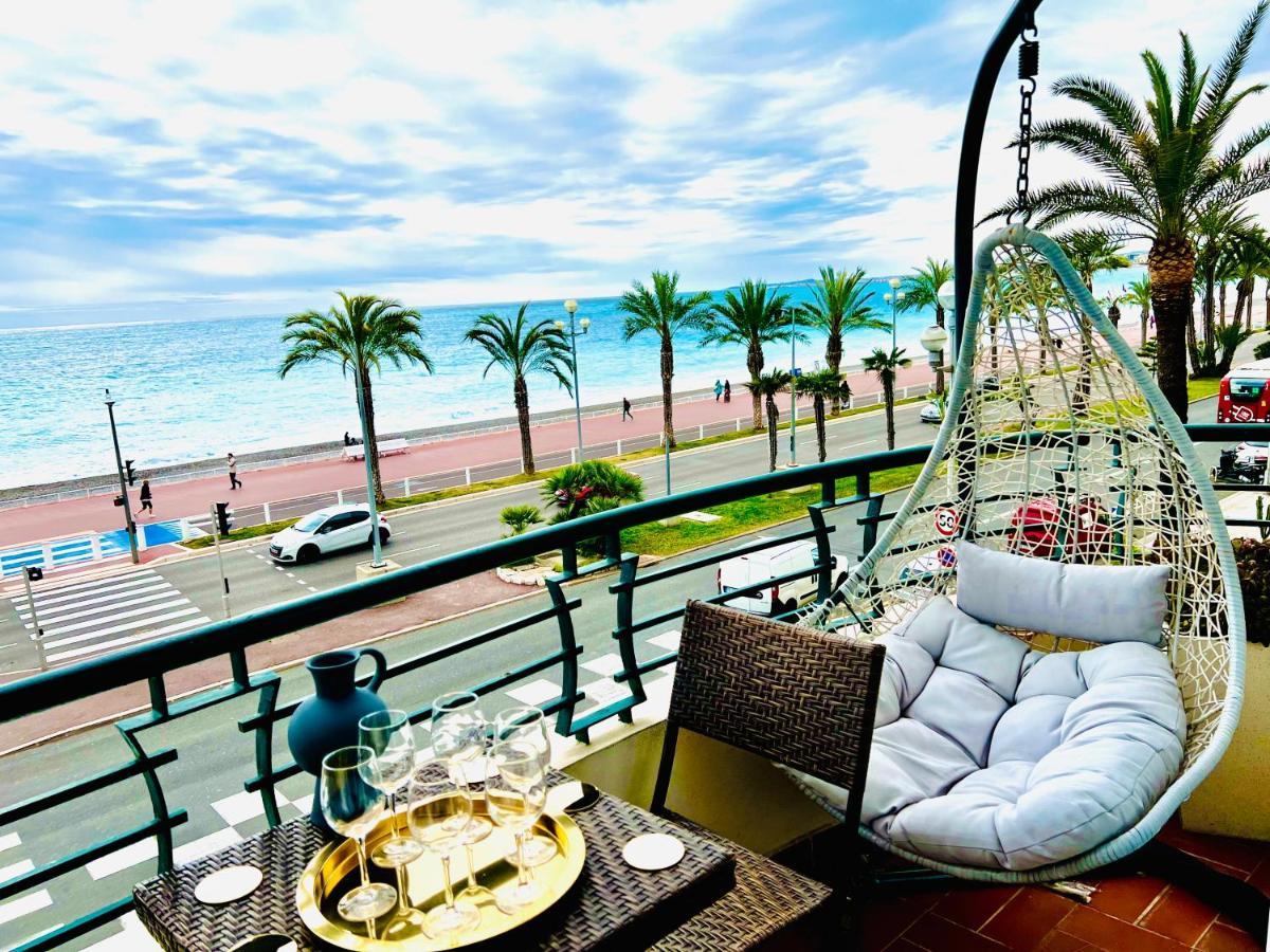 Endless Stunning Mediterranean Sea Views Promenade Des Anglais Nice Exterior photo